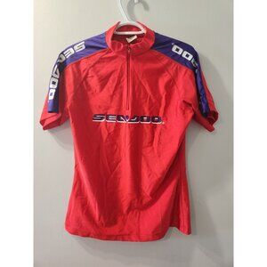 Sea-Doo Vintage T-Shirt Red Large Nylon And Spandex Pre-Owned